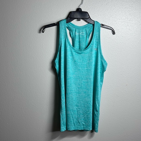 Under Armour Women Athletic green Sleeveless Tank top Size S‎ - Picture 1 of 8